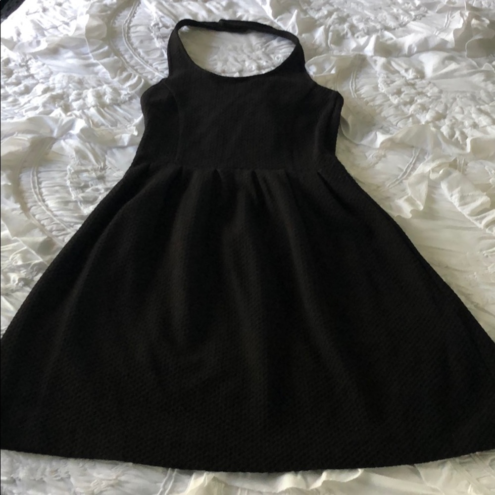 Little black dress from Ganni
